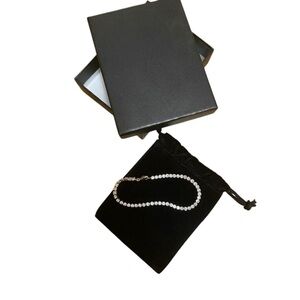 Macy’s Rose Gold CZ Cubic Zirconia Tennis Bracelet